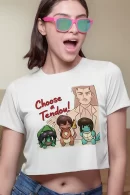 Remera Crop Choose A Tendou Parody Ranma Y Medio