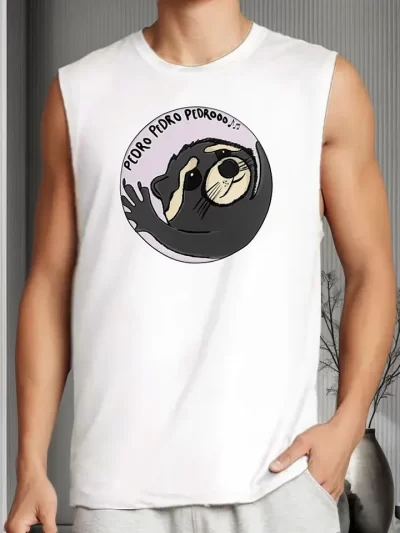 Remera De Pedro Pedrooo Meme Song Cute Raccon