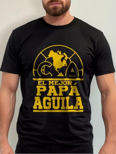 Remera El Mejor Papa Aguila