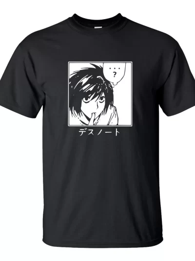 Remera Anime Death Note Lawliet Amane Misa Manga