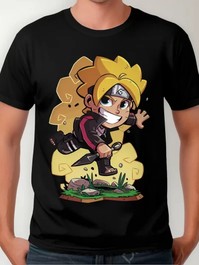 Remera Anime Naruto Boruto