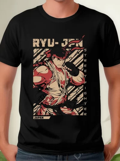 Remera Videojuego Street Fighter Ryu