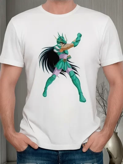 Remera Anime Los Caballeros Del Zodiaco Shiryu Dragon