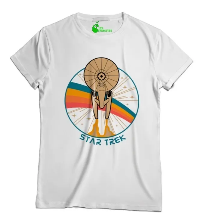 Remera Star Trek Retro By Frijolitos