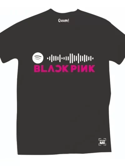 Remera Black Pink