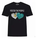 Remera Foster The People Corazones