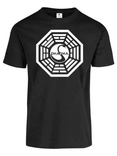 Remera Dharma Lost Budismo Serpiente