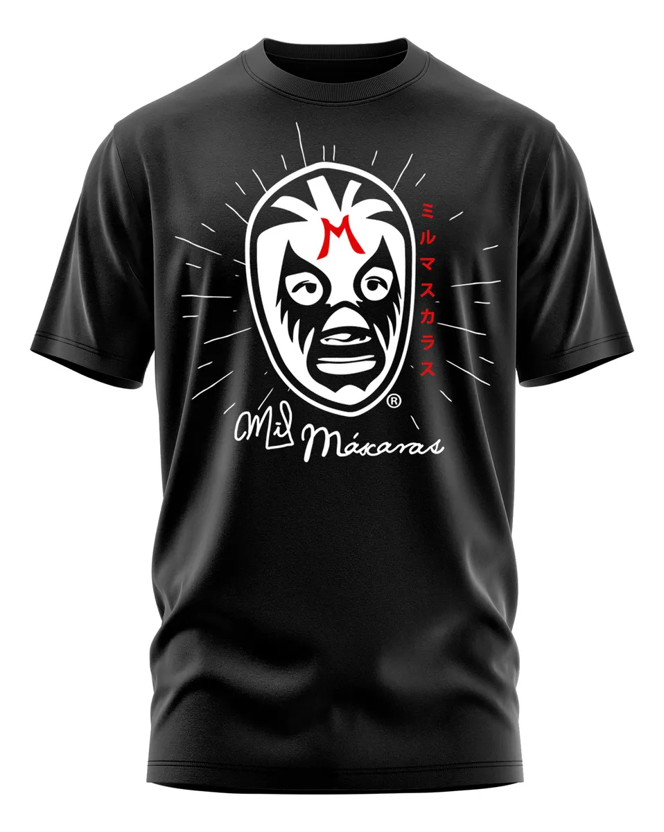 Remera Mil Mascaras Doble Estampado