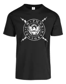 Remera Cm Punk Hardcore Águila Rayos Wrestling