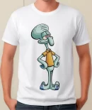 Remera Caricatura Bob Esponja Calamardo