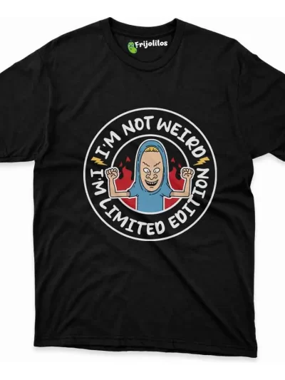 Remera No Soy Raro Beavis Buthead