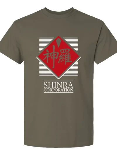 Remera Ff7 Final Fantasy Corporacion Shinra Corp