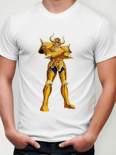 Remera Anime Los Caballeros Del Zodiaco Tauro
