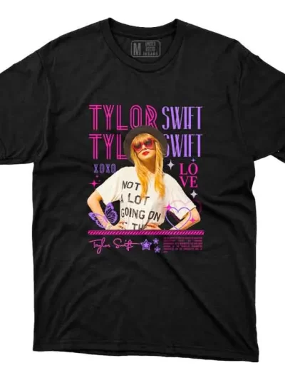 Remera Taylor Swift Not A Lot Going On Pop Merch Artista
