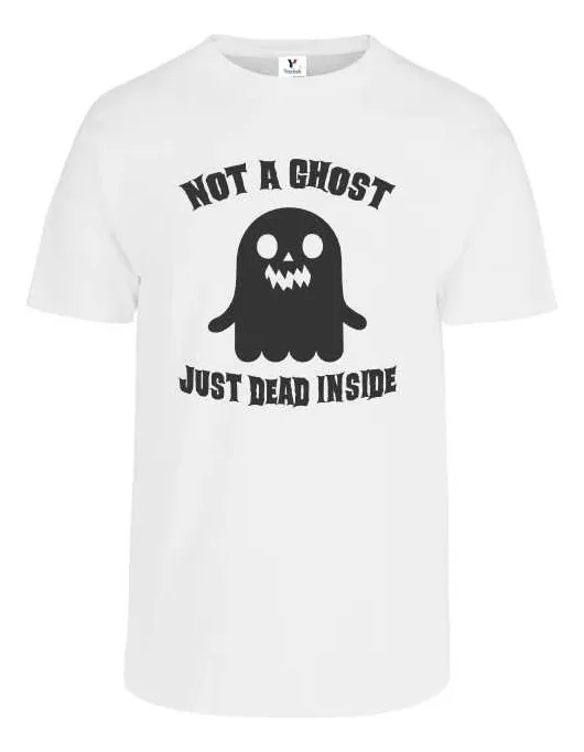 Remera Fantasma Ghost Dead Inside Halloween Hombre O Mujer