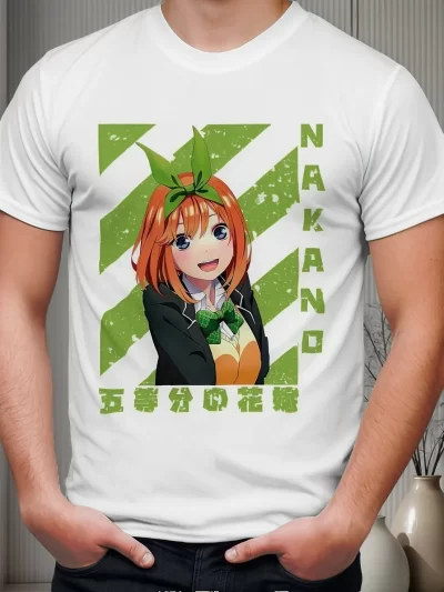 Remera Go Toubun Hanayome Quintillizas Yotsuba Nakano
