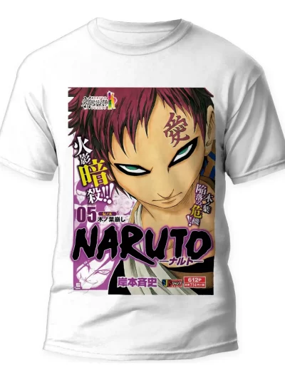 Remera Anime Manga Naruto Gaara