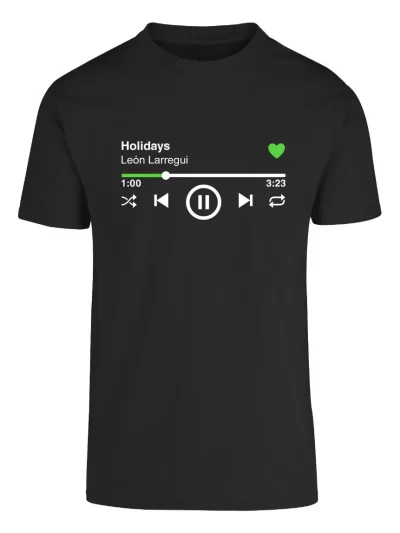 Remera Musical León Larregui Holidays