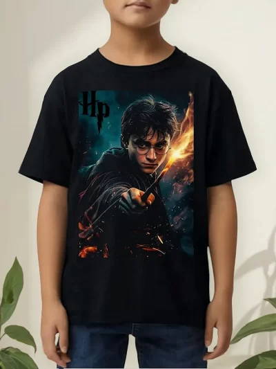 Remera De Niño Harry Potter Algodón Premium