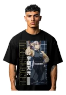 Remera Hombre Tengen Uzui Demon Slayer Oversize Fit