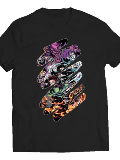 Remera Infantil Kimetsu No Yaiba Kamado 12S