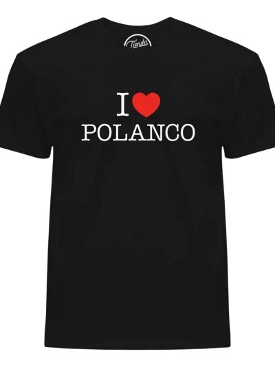 Remera I Love Polanco Aesthetic