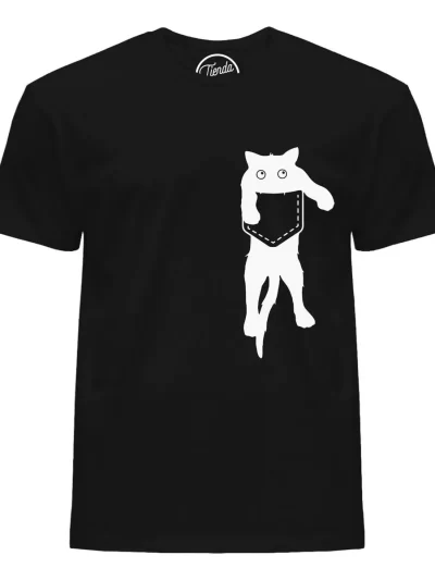 Remera Gato Bolsa