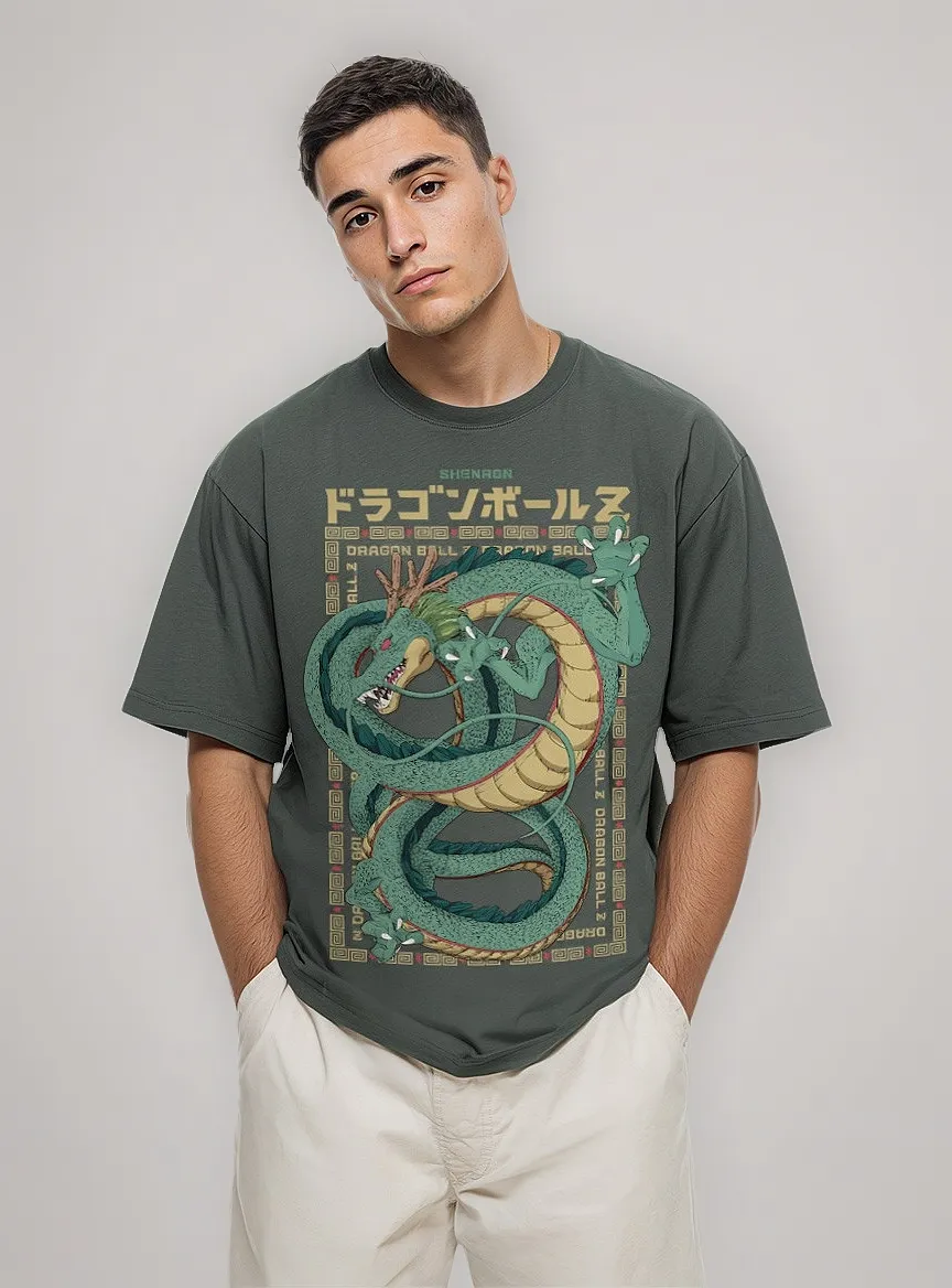 Remera Hombre Sheron Dragon Ball Oversize Fit
