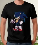 Remera Videojuego Sonic