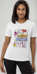 Remera La Mejor Mamá Es La Mia Colorido Dia De Madres