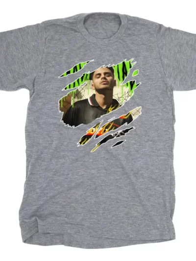 Remera Infantil Alvaro Diaz Mala Flame