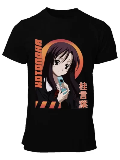 Remera Negra Kotonoha Katsura School Days