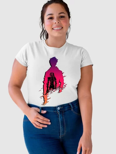 Remera Blanca Manga Solo Leveling Anime Cha Hae In