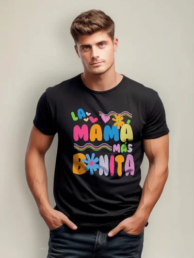 Remera La Mama Mas Bonita