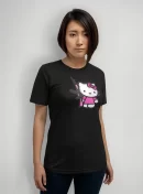 Remera Kitty Sacaría Gatito Japones Con Arma En Mano Cod