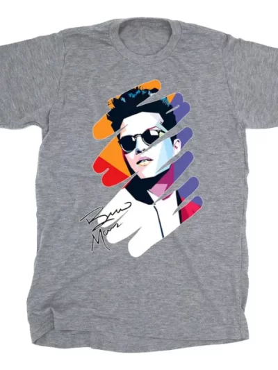 Remera Infantil Bruno Mars Pop08 Inner
