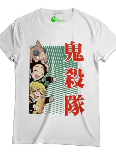 Remera Demon Slayer Chibi