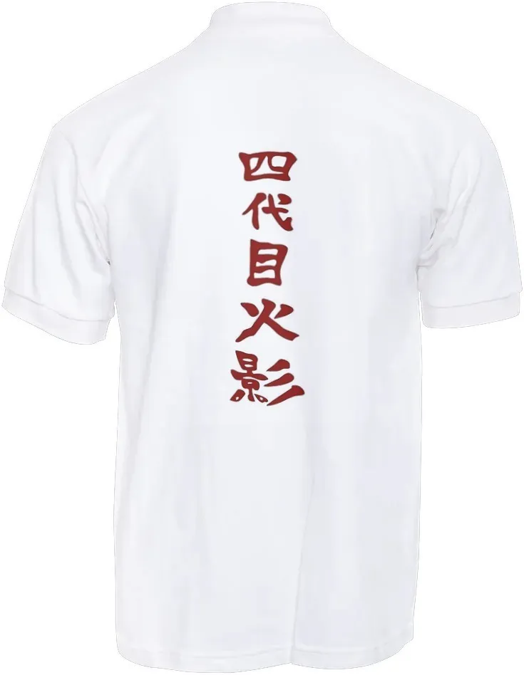 Remera Letras De Hokage En La Espalda Naruto