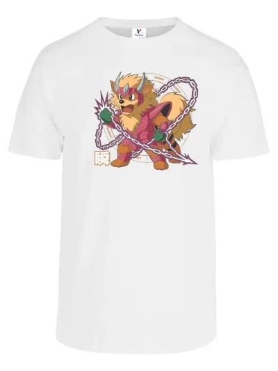Remera Growlithe Andromeda Caballeros Zodiaco