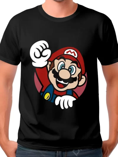 Remera Videojuego Mario Bros