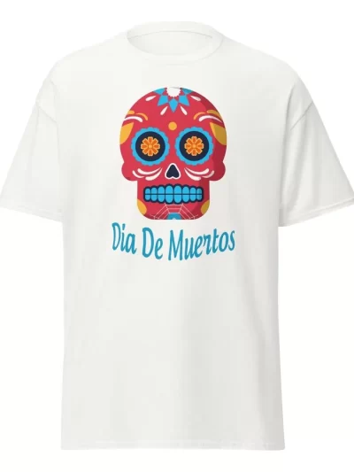 Remera Calaverita Mexicana De Colores Tradición Dia Muerto4