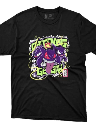 Remera Ghostking Gengar Pokémon Anime