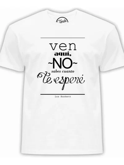 Remera Los Bunkers