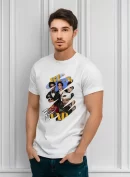 Remera Blanca Bruno Mars Pop26 Inner