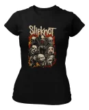 Remera Negra Death Metal Slipknot
