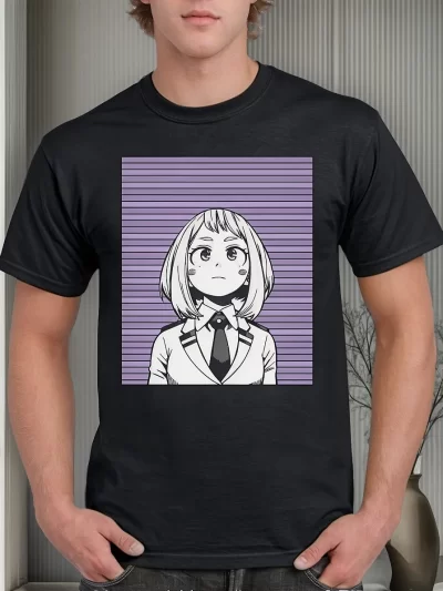 Remera Uraraka Ochako Boku No Hero Academia Anime Art