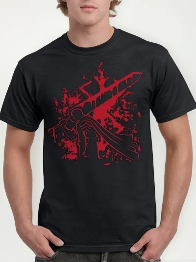 Remera Berserk Guts Berserk The Sword Man Anime Manga