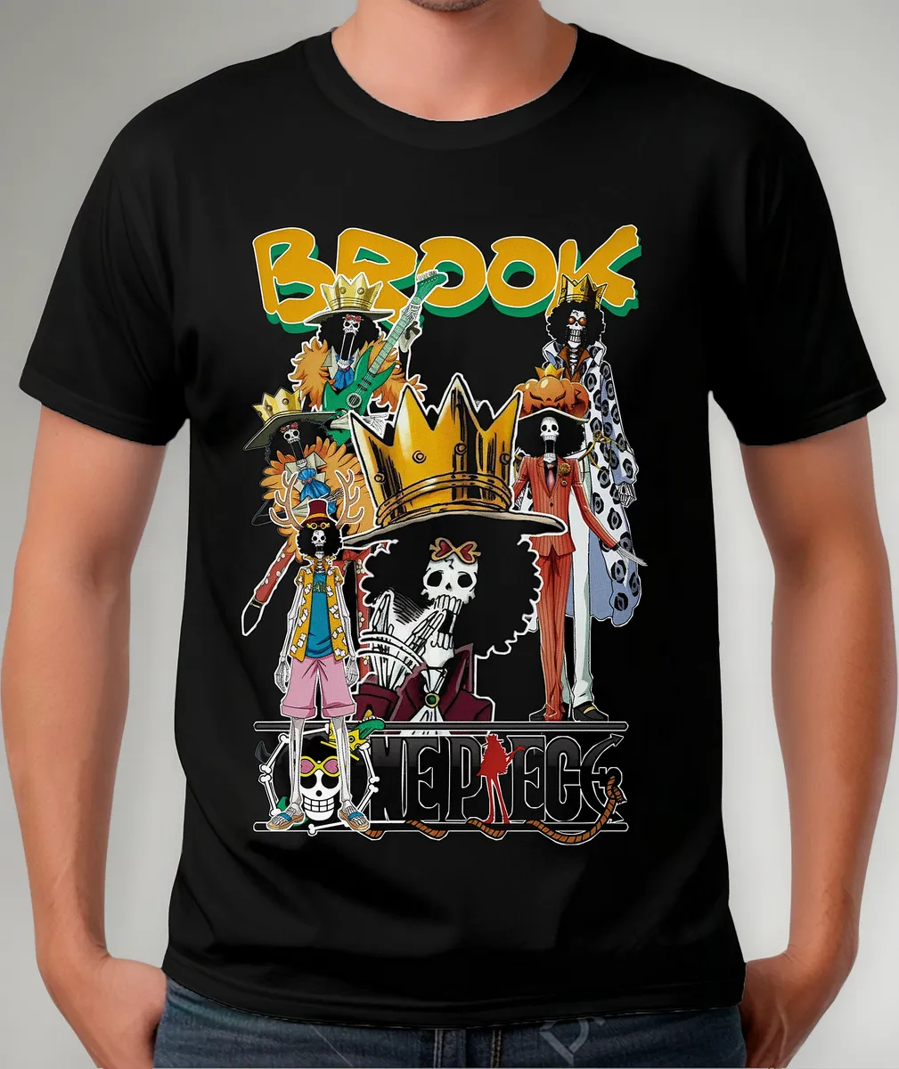 Remera Anime One Piece Brook
