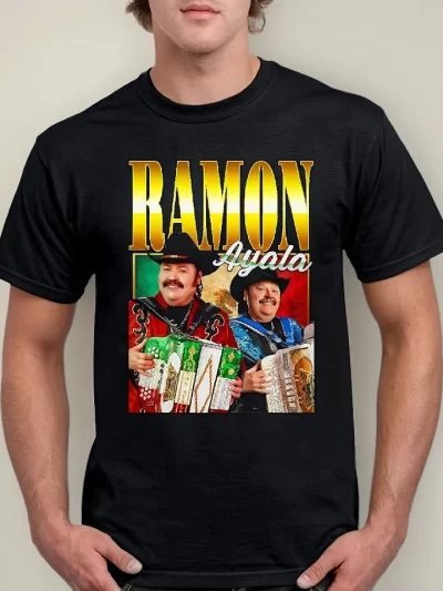 Remera Ramon Ayala Grupero Adulto Dama O Niño