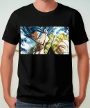 Remera Anime Dragon Ball Gogeta Super Saiyan Blue